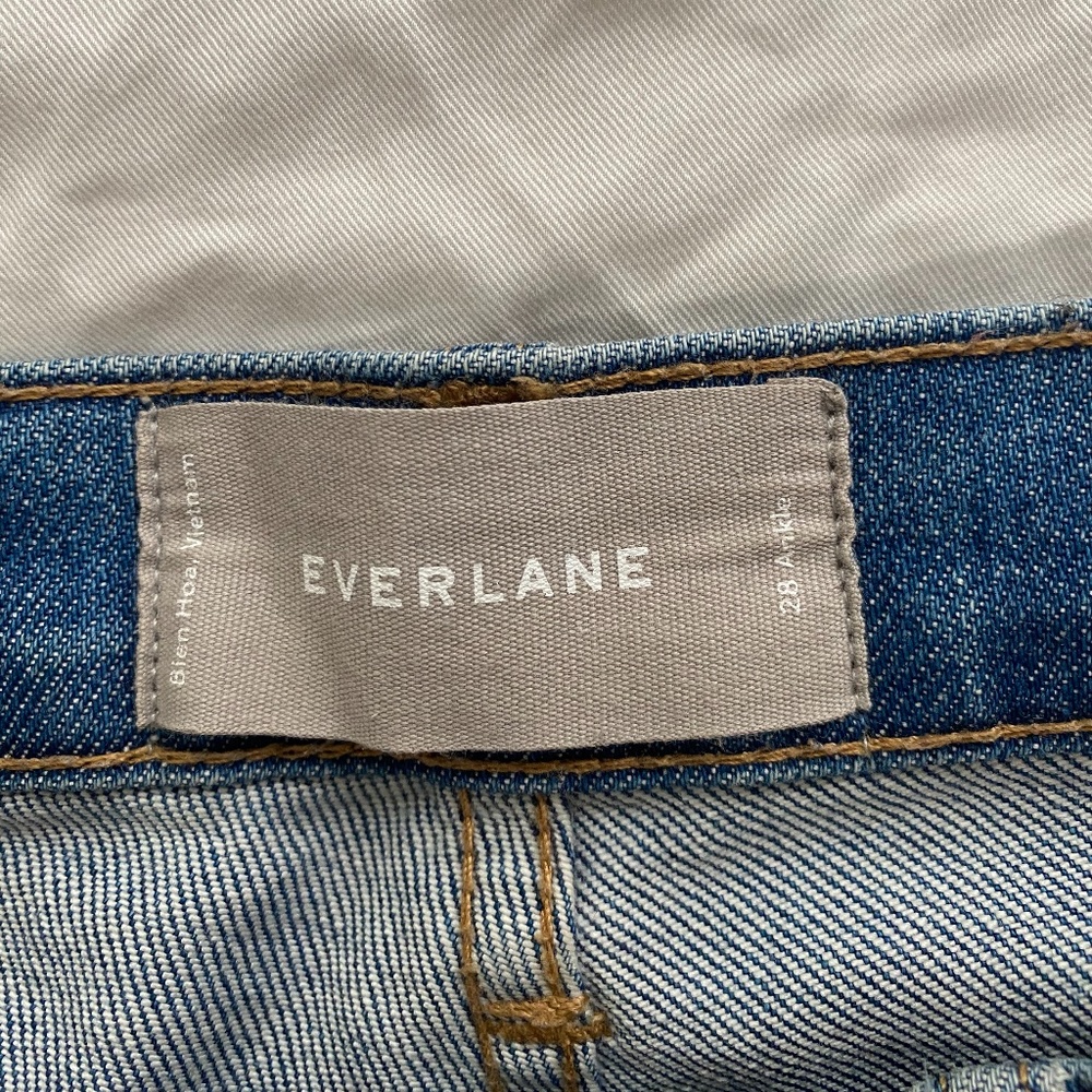 Everlane ankle jeans high rise